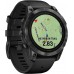 Смарт-часы Garmin Epix Pro (Gen 2) Standard Edition, 47 mm Slate Gray with Black Band (010-02803-00/01)