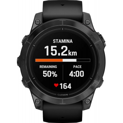 Смарт-часы Garmin Epix Pro (Gen 2) Standard Edition, 47 mm Slate Gray with Black Band (010-02803-00/01)