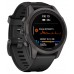 Смарт-часы Garmin Fenix 7S Pro Sapphire Solar Edition | 42 мм Carbon Gray DLC Titanium with Black Band (010-02776-11)