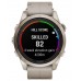 Смарт-часы Garmin Fenix 7S Pro Sapphire Solar Edition | 42 мм Soft Gold with Limestone Leather Band (010-02776-30)
