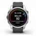 Смарт-годинник Garmin Fenix 7S Pro Solar Edition, 42 мм Silver with Graphite Band (010-02776-00/01)