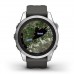 Смарт-годинник Garmin Fenix 7S Pro Solar Edition, 42 мм Silver with Graphite Band (010-02776-00/01)
