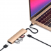 Satechi Slim V2 Aluminum Type-C Multi-Port Adapter 4K Gold (ST-SCMA2G)
