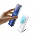 Внешний аккумулятор (павербанк) Baseus Magnetic Bracket Wireless Fast Charging PowerBank 20W 10000mAh - White (PPCX000202)