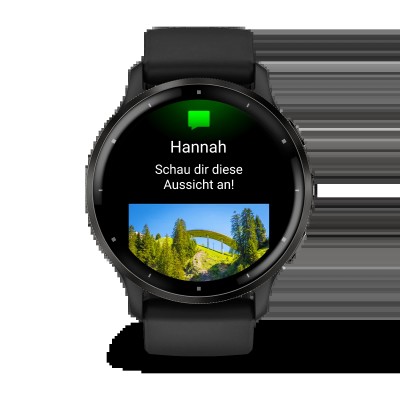 Смарт-часы Garmin Venu 3 Slate Stainless Steel Bezel with Black Case and Silicone Band (010-02784-01/51)