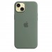 Чехол iPhone 15 Plus Silicone Case with MagSafe - Cypress (MT183)