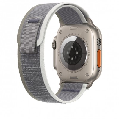 Apple Trail Loop Band S/M для Apple Watch 49mm - Green/Gray (MT5Y3)