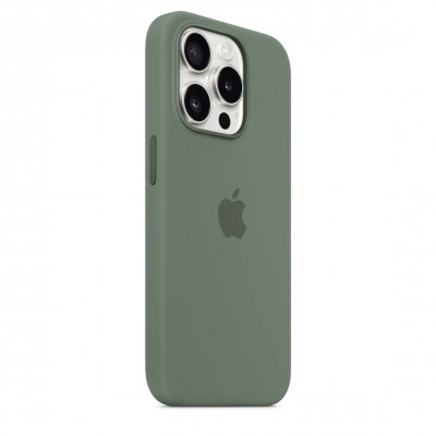 Чехол iPhone 15 Pro Silicone Case with MagSafe - Cypress (MT1J3)
