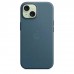Чехол iPhone 15 FineWoven Case with MagSafe - Pacific Blue (MT3G3)