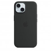Чехол iPhone 15 Silicone Case with MagSafe - Black (MT0J3)
