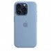Чехол iPhone 15 Pro Silicone Case with MagSafe - Winter Blue (MT1L3)