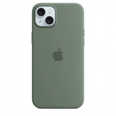 Чехол iPhone 15 Plus Silicone Case with MagSafe - Cypress (MT183)