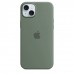 Чехол iPhone 15 Plus Silicone Case with MagSafe - Cypress (MT183)
