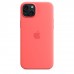 Чехол iPhone 15 Plus Silicone Case with MagSafe - Guava (MT163)