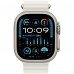 Apple Watch Ultra 2 GPS + Cellular 49mm Titanium Case with White Ocean Band (MREJ3)