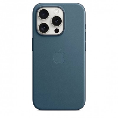 Чехол iPhone 15 Pro FineWoven Case with MagSafe - Pacific Blue (MT4Q3)