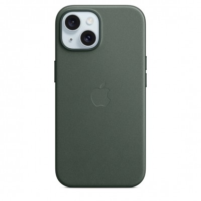 Чехол iPhone 15 FineWoven Case with MagSafe - Evergreen (MT3J3)