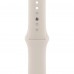 Apple Watch Series 9 GPS + Cellular 41mm Starlight Aluminum Case with Starlight Sport Band - S/M (MRHN3)
