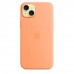 Чехол iPhone 15 Plus Silicone Case with MagSafe - Orange Sorbet (MT173)