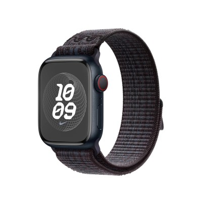 Apple Black/Blue Nike Sport Loop для Apple Watch 38/40/41mm (MUJV3)