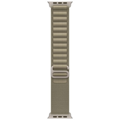 Apple Watch Ultra 2 GPS + Cellular 49mm Titanium Case with Olive Alpine Loop - Large (MRF03)