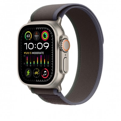 Apple Trail Loop Band S/M для Apple Watch 49mm - Blue/Black (MT613)