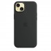 Чехол iPhone 15 Plus Silicone Case with MagSafe - Black (MT103)