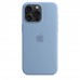 Чехол iPhone 15 Pro Max Silicone Case with MagSafe - Winter Blue (MT1Y3)