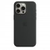 Чохол iPhone 15 Pro Max Silicone Case with MagSafe - Black (MT1M3)