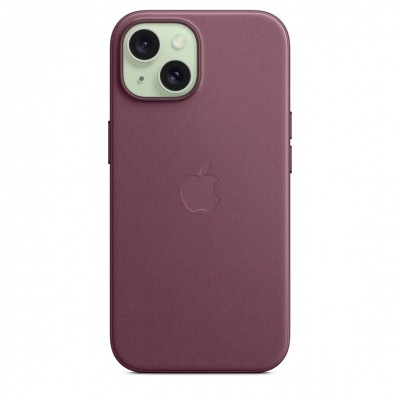 Чехол iPhone 15 FineWoven Case with MagSafe - Mulberry (MT3E3)