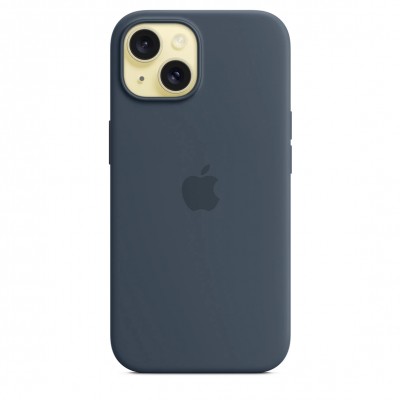 Чехол iPhone 15 Silicone Case with MagSafe - Storm Blue (MT0N3)