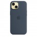 Чехол iPhone 15 Silicone Case with MagSafe - Storm Blue (MT0N3)