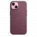 Чехол iPhone 15 FineWoven Case with MagSafe - Mulberry (MT3E3)