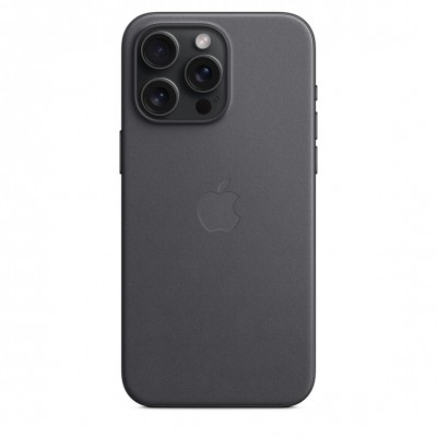 Чехол iPhone 15 Pro Max FineWoven Case with MagSafe - Black (MT4V3)