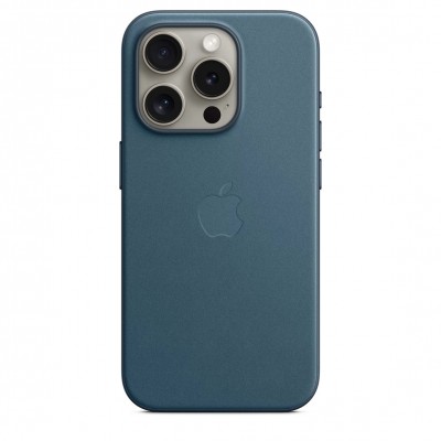 Чехол iPhone 15 Pro FineWoven Case with MagSafe - Pacific Blue (MT4Q3)