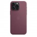 Чехол iPhone 15 Pro Max FineWoven Case with MagSafe - Mulberry (MT4X3)