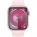 Apple Watch Series 9 GPS 41mm Pink Aluminum Case with Light Pink Sport Band - M/L (MR943)
