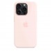 Чохол iPhone 15 Pro Silicone Case with MagSafe - Light Pink (MT1F3)