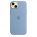 Чехол iPhone 15 Plus Silicone Case with MagSafe - Winter Blue (MT193)