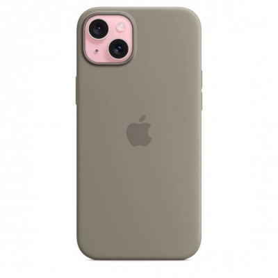 Чехол iPhone 15 Plus Silicone Case with MagSafe - Clay (MT133)