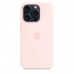 Чохол iPhone 15 Pro Silicone Case with MagSafe - Light Pink (MT1F3)