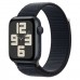 Apple Watch SE 2 GPS 44mm Midnight Aluminum Case with Midnight Sport Loop (MREA3)