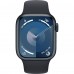 Apple Watch Series 9 GPS 41mm Midnight Aluminum Case with Midnight Sport Band - S/M (MR8W3)