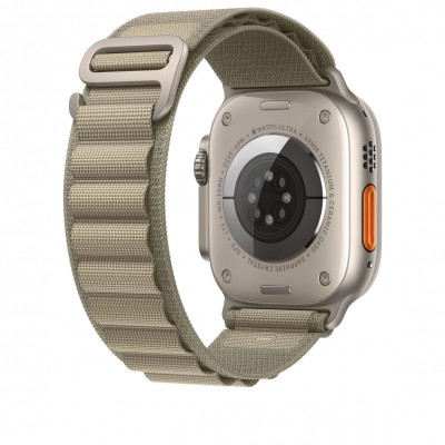 Apple Alpine Loop Band Small Apple Watch 49mm - Olive (MT5T3)
