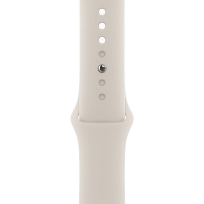 Apple Watch SE 2 GPS + Cellular 40mm Starlight Aluminum Case with Starlight Sport Band - S/M (MRFW3)