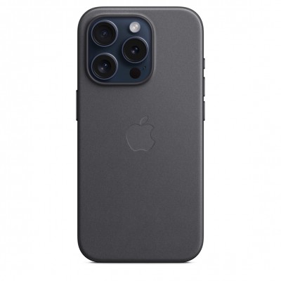 Чохол iPhone 15 Pro FineWoven Case with MagSafe - Black (MT4H3)