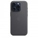 Чохол iPhone 15 Pro FineWoven Case with MagSafe - Black (MT4H3)