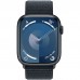 Apple Watch Series 9 GPS + Cellular 45mm Midnight Aluminum Case with Midnight Sport Loop (MRMF3)