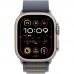 Apple Watch Ultra 2 GPS + Cellular 49mm Titanium Case with Blue Alpine Loop - Medium (MREP3)