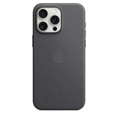 Чехол iPhone 15 Pro Max FineWoven Case with MagSafe - Black (MT4V3)